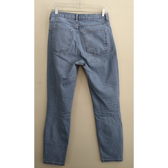 Everlane Light Wash Ankle Cropped Jeans Size 27 - Picture 4 of 4